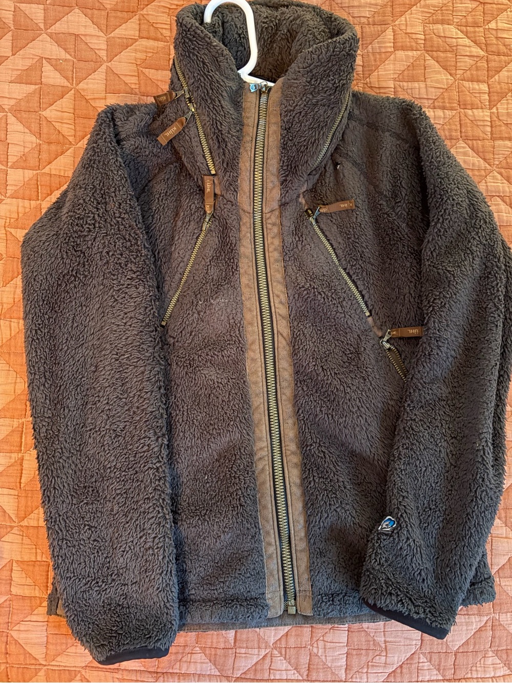 Women’s Kuhl Brown Sherpa Fleece Jacket